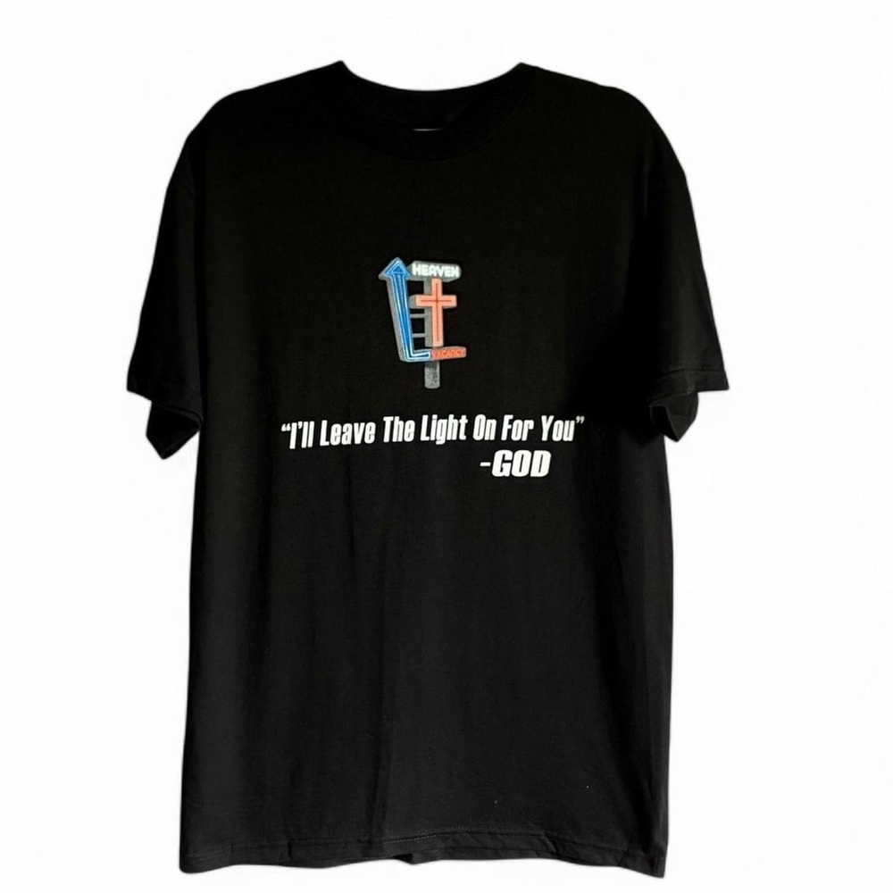 y2k Neon Sign Jesus Tee 20 x 27